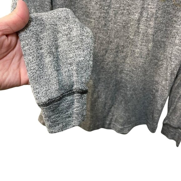 Victoria’s Secret PINK Hoodie Backless Gray Soft Cozy Size Large - Picture 5 of 7